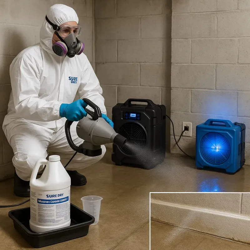 Sanitization and Odor Removal process in Palmer, TX