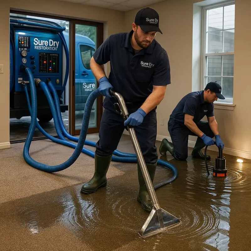 Water Extraction and Removal process in Palmer, TX
